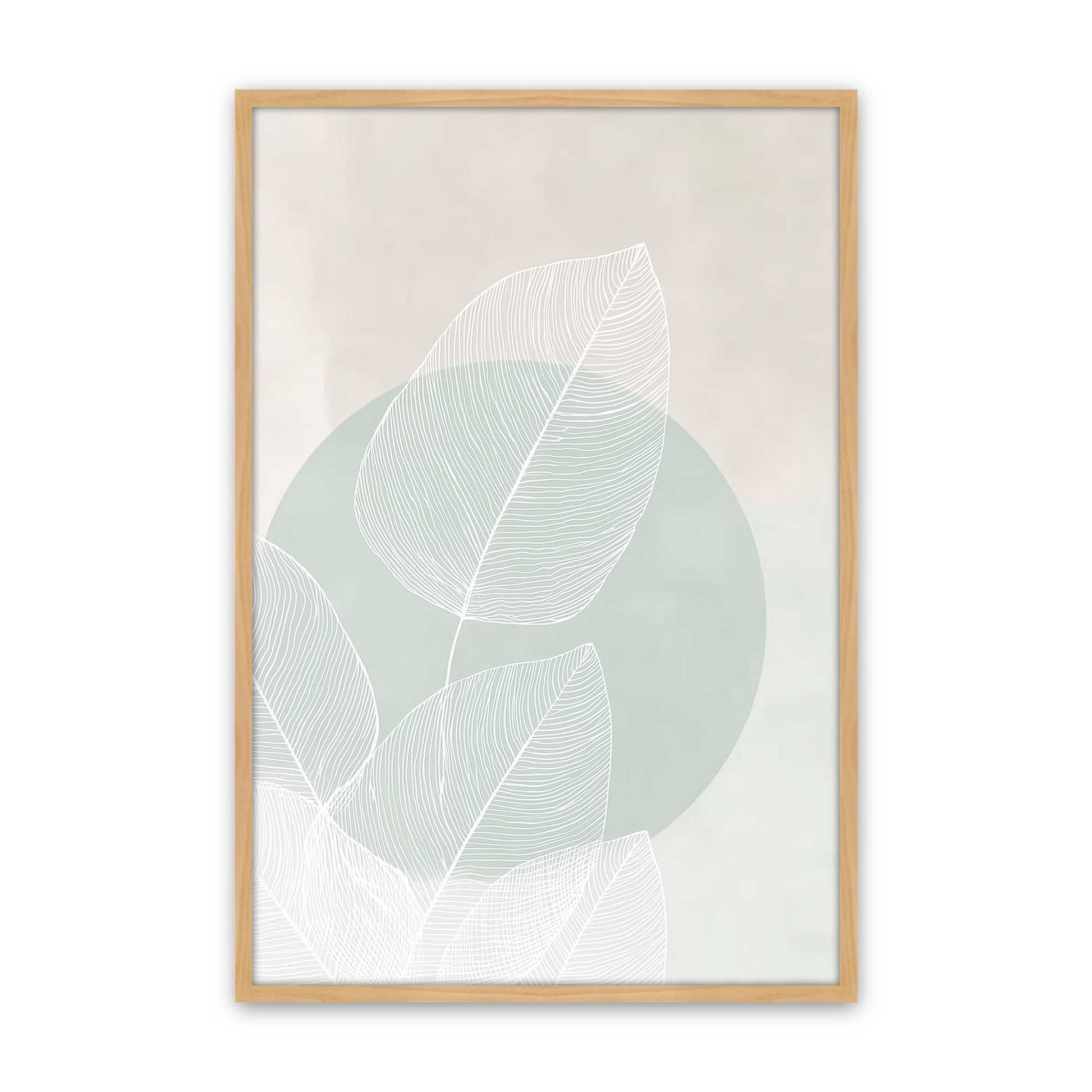 [Color:American Maple], Picture of art in a American Maple frame