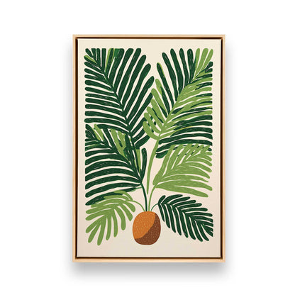 [Color:American Maple], Picture of art in a American Maple frame