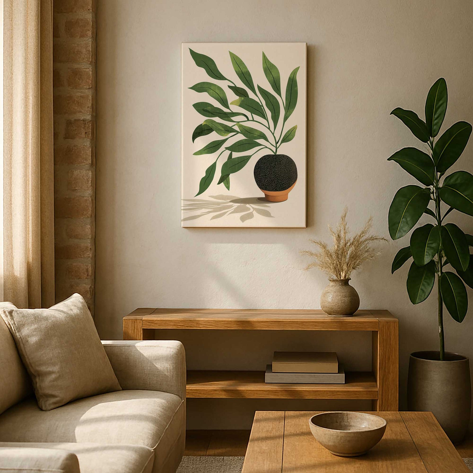 Picture of art in a room