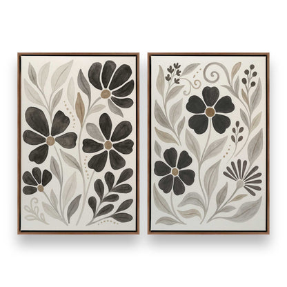 [Color:Walnut], Picture of art in a Walnut frame