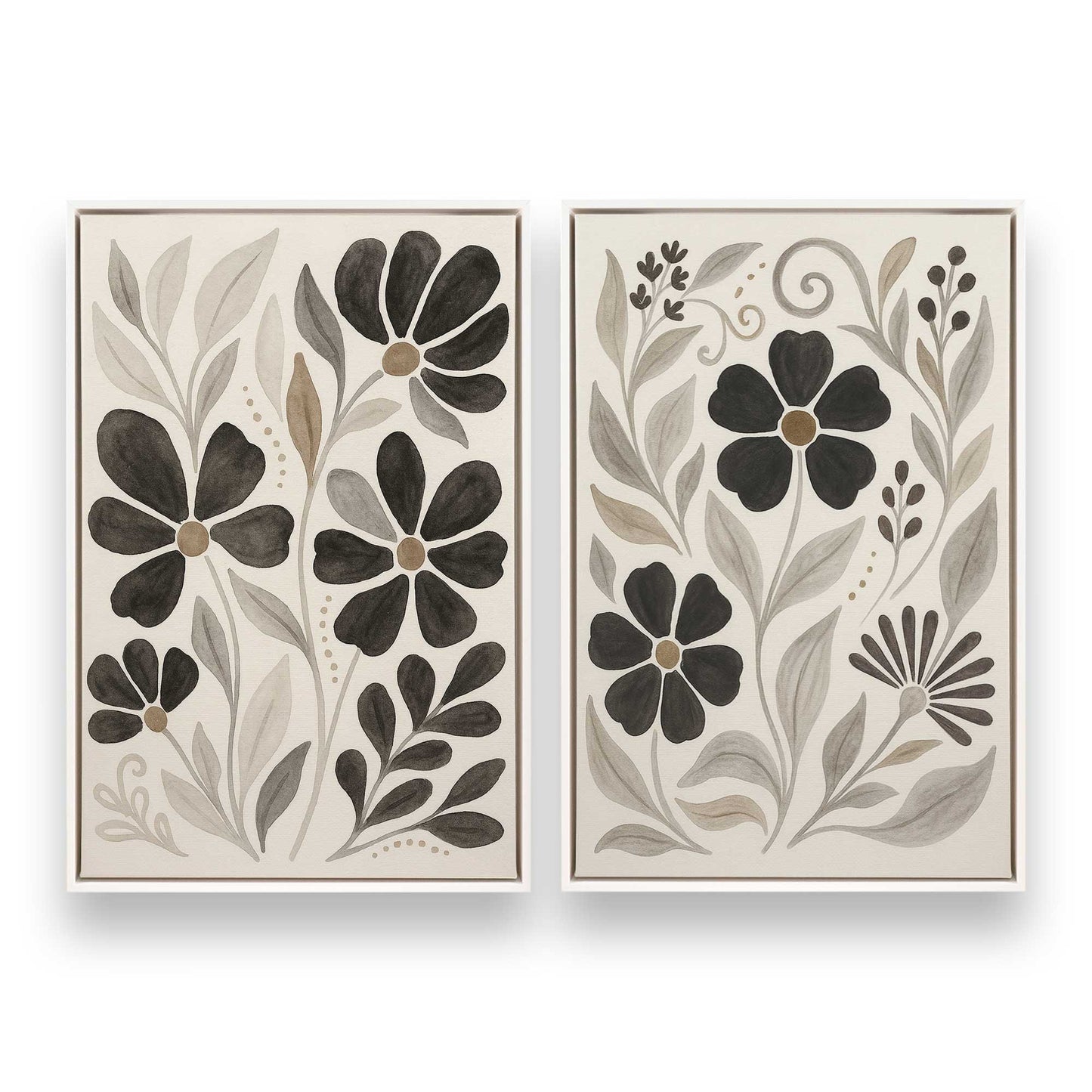 [Color:Opaque White], Picture of art in a White frame