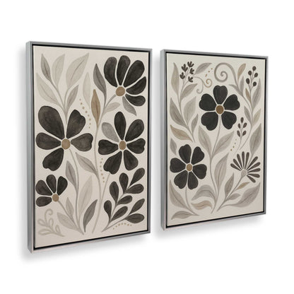 [Color:Polished Chrome], Picture of art in a Polished Chrome frame at an angle
