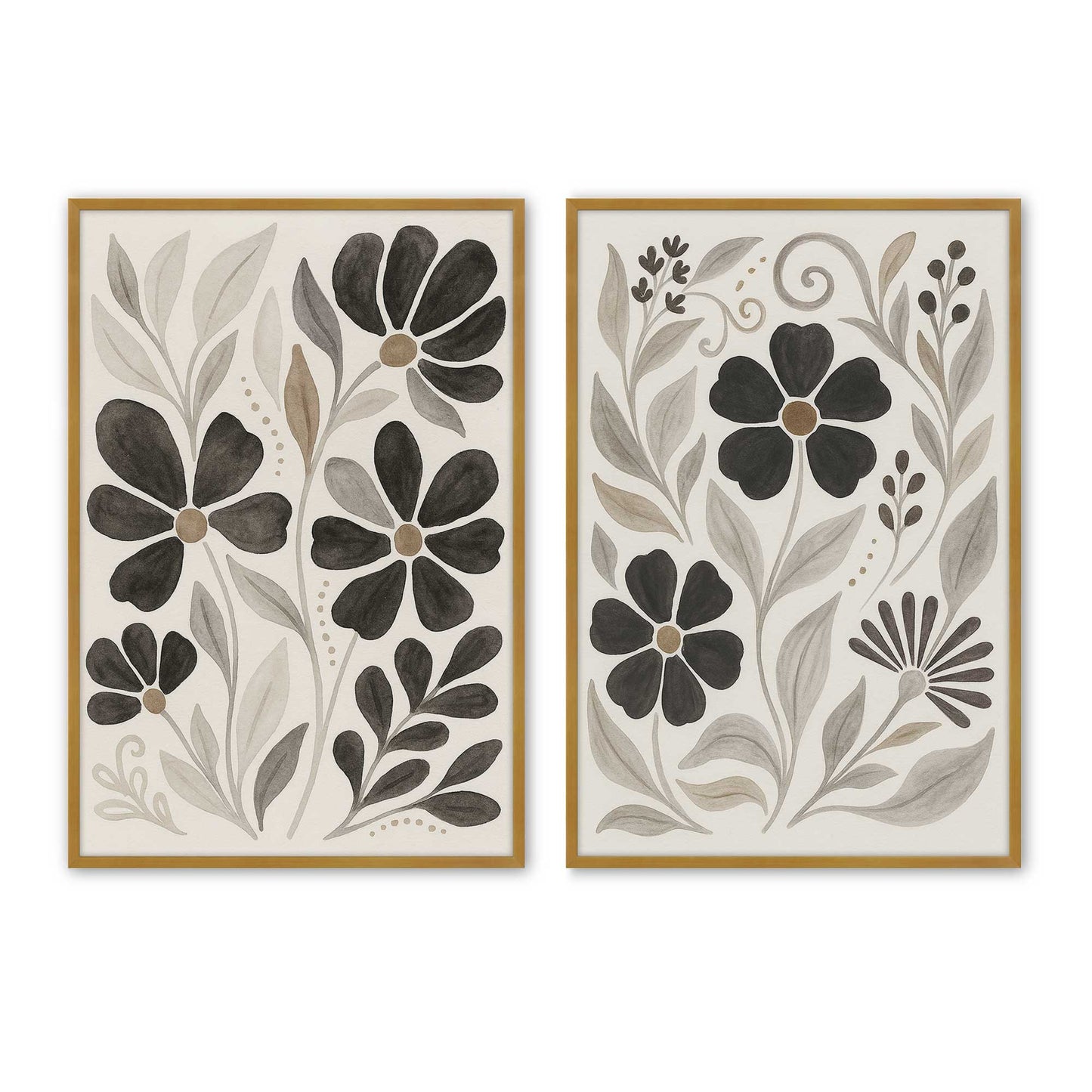[Color:Polished Gold], Picture of art in a Polished Gold frame
