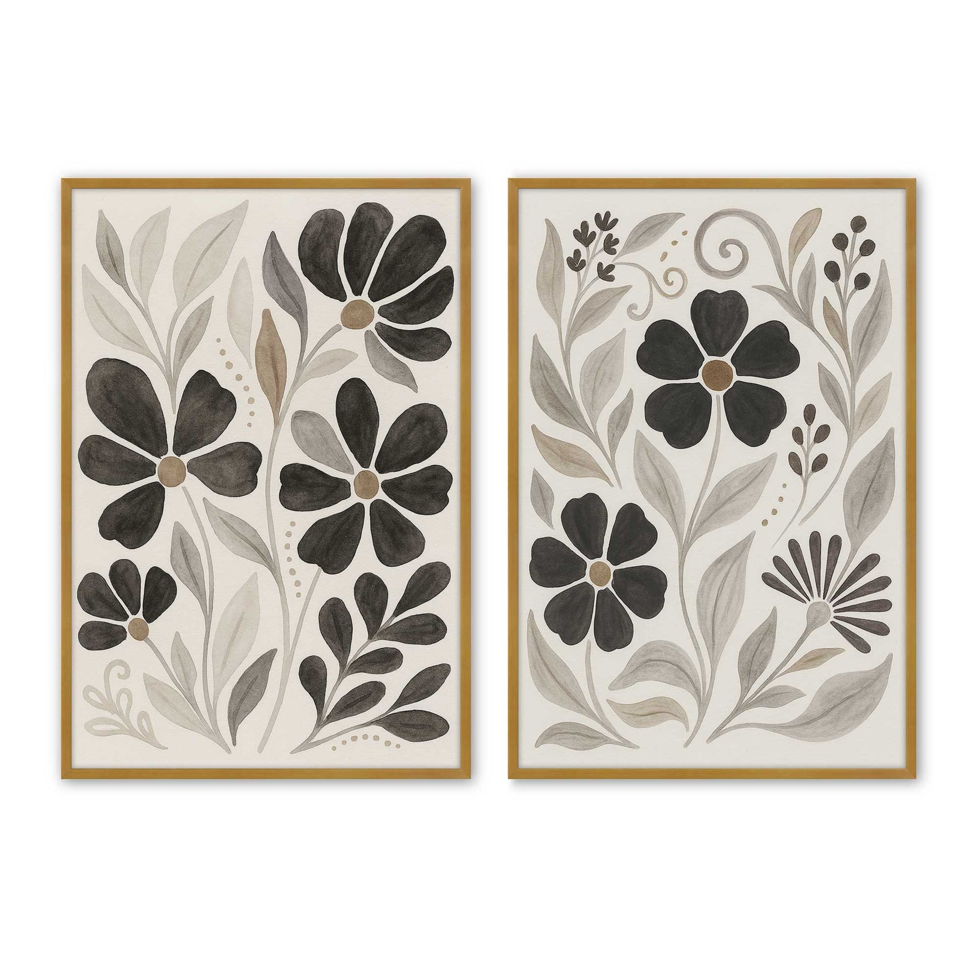 [Color:Polished Gold], Picture of art in a Polished Gold frame