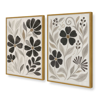 [Color:Polished Gold], Picture of art in a Polished Gold frame at an angle