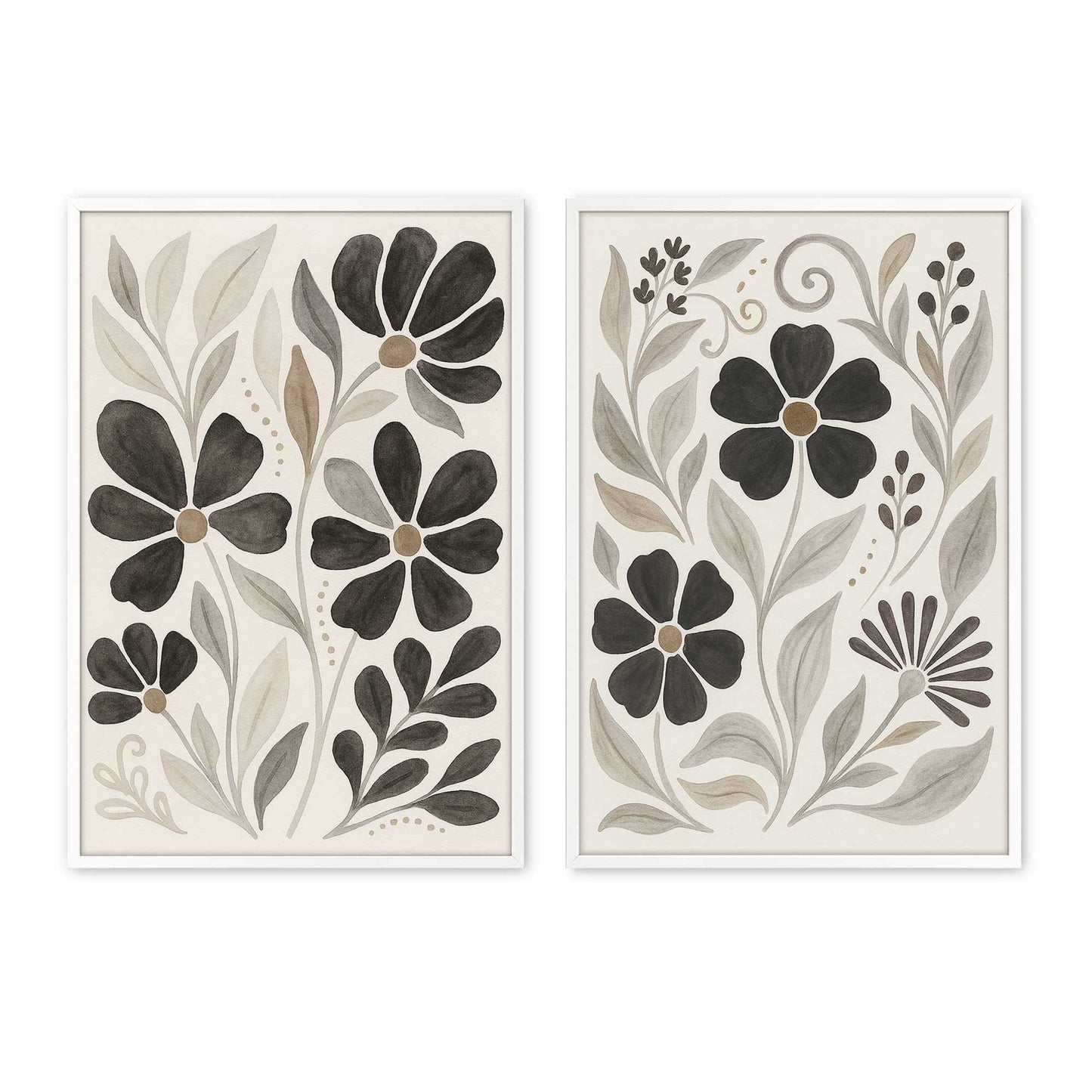 [Color:Opaque White], Picture of art in a Opaque White frame