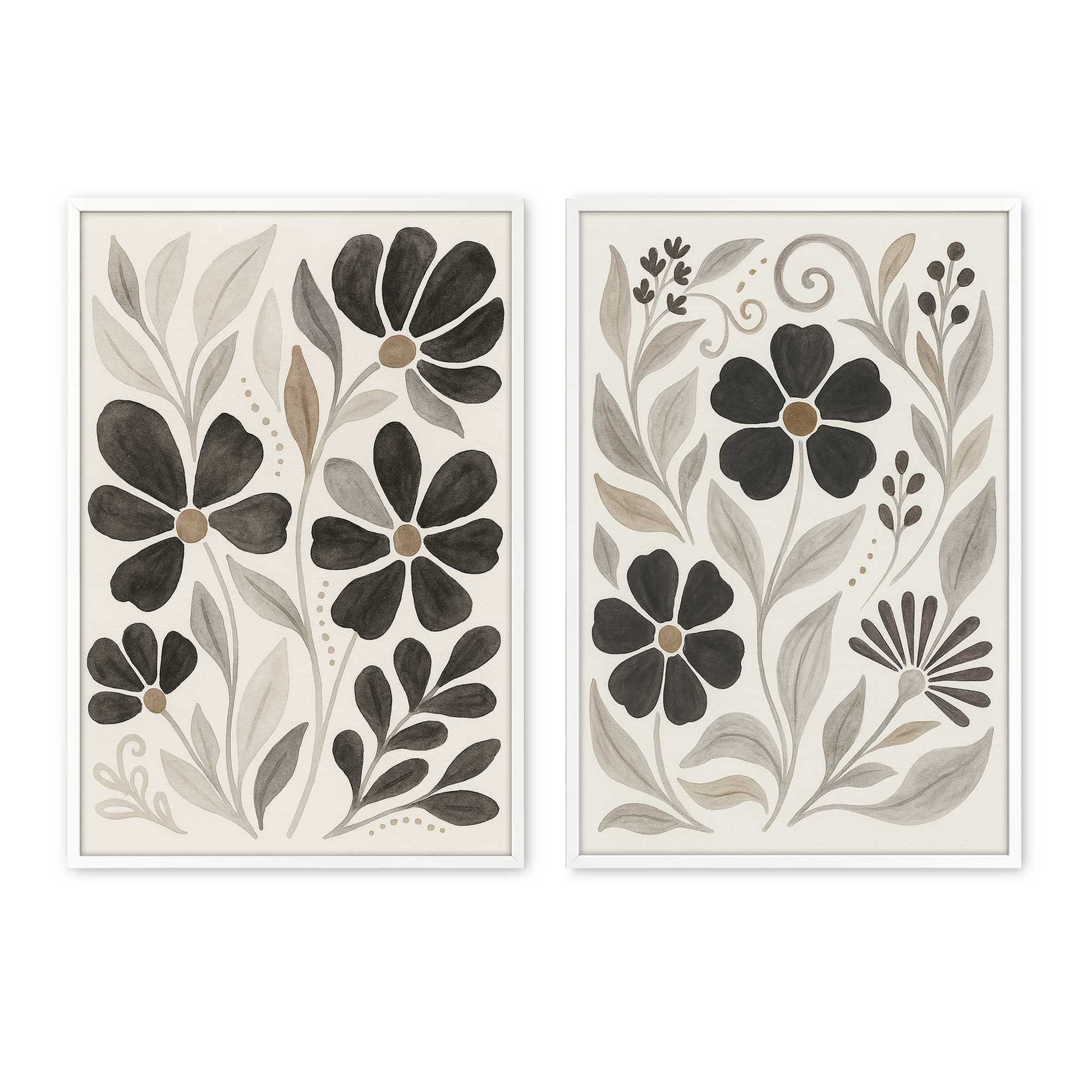 [Color:Opaque White], Picture of art in a Opaque White frame