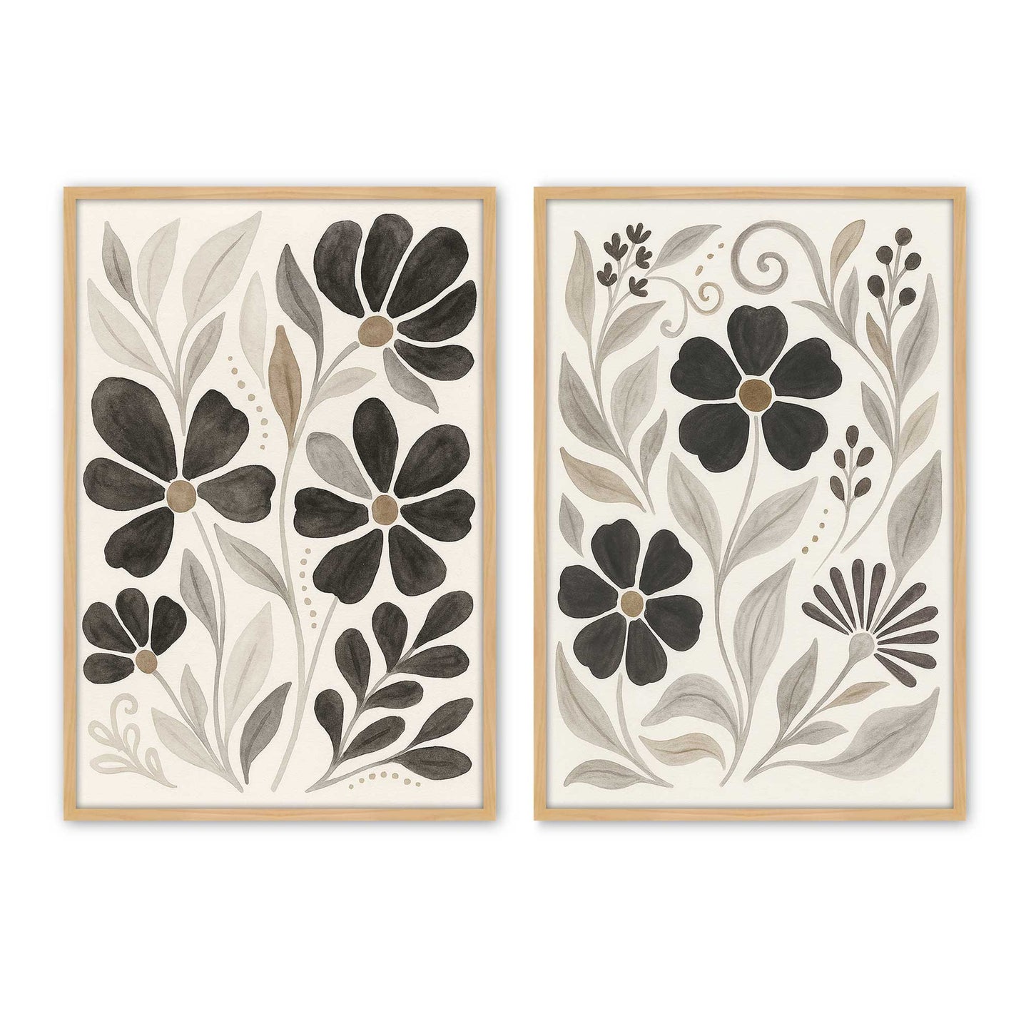 [Color:American Maple], Picture of art in a American Maple frame