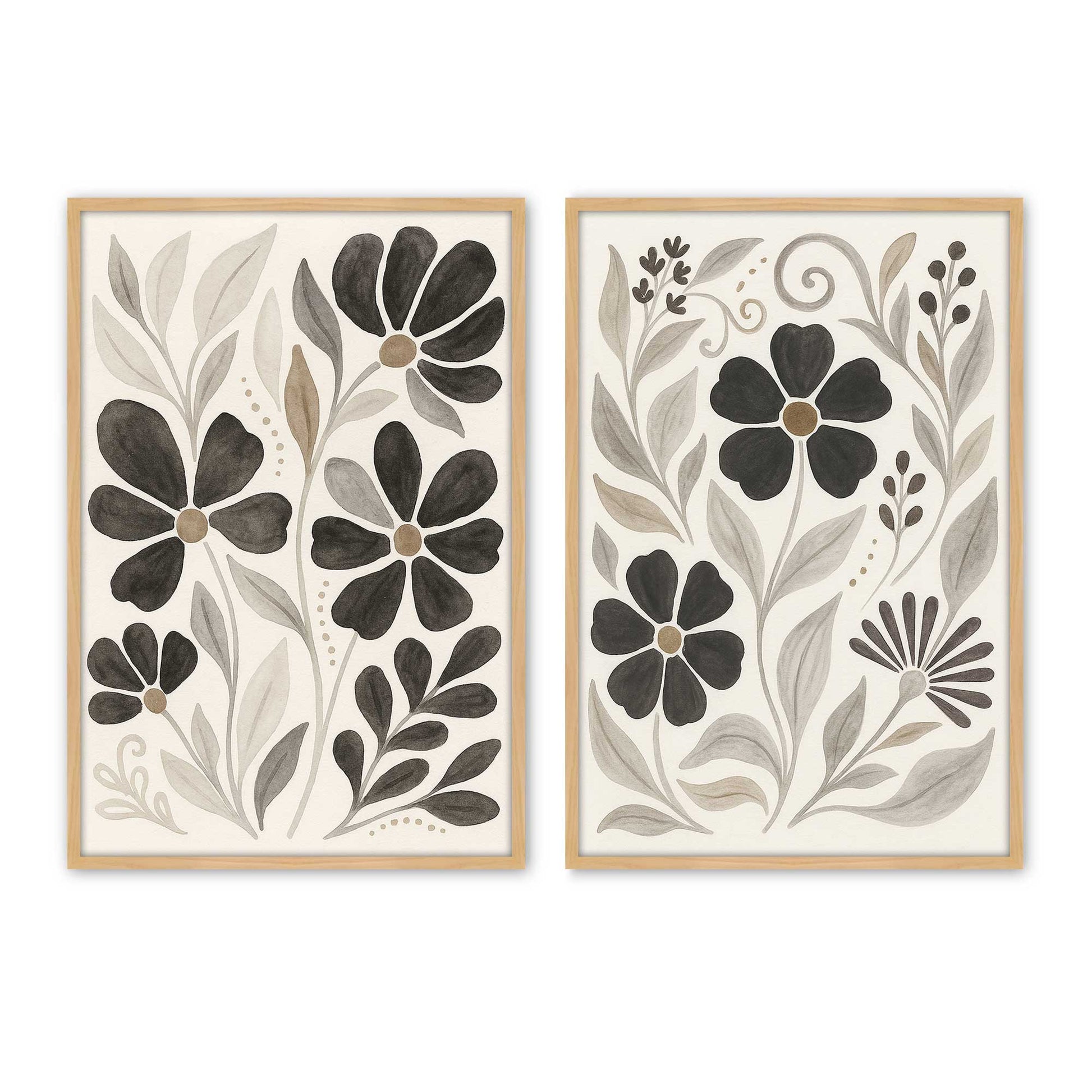[Color:American Maple], Picture of art in a American Maple frame