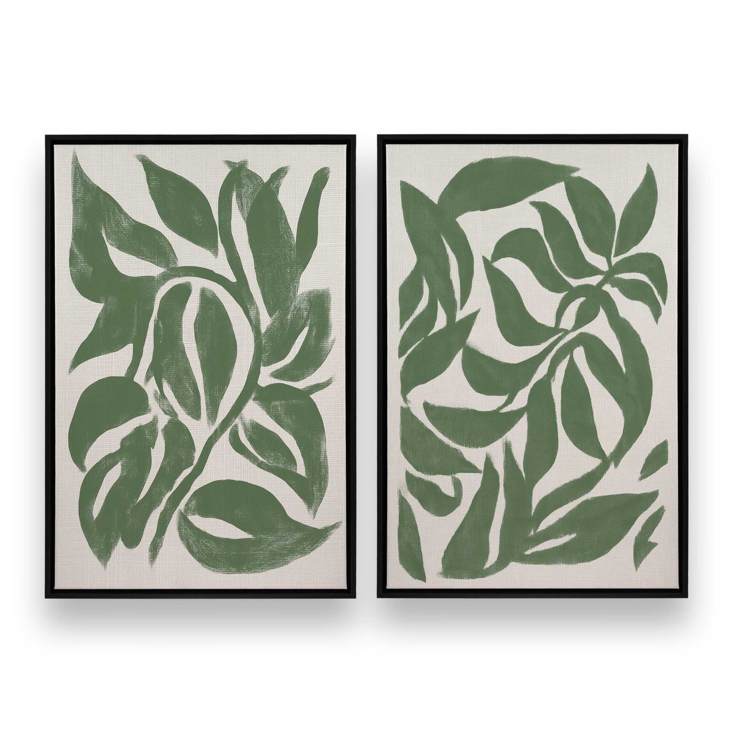 [Color:Satin Black], Picture of art in a Satin Black frame