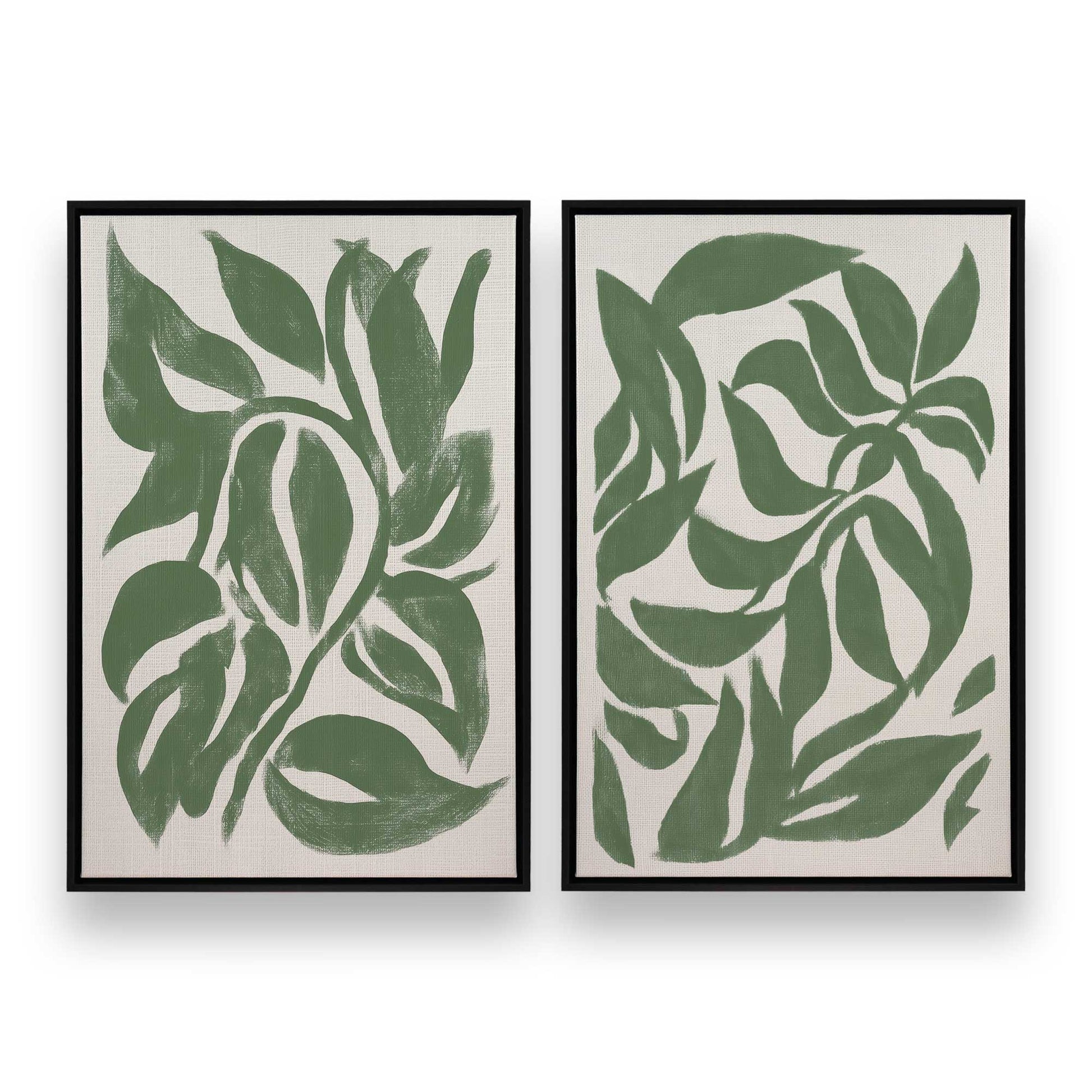 [Color:Satin Black], Picture of art in a Satin Black frame