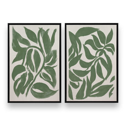 [Color:Satin Black], Picture of art in a Satin Black frame