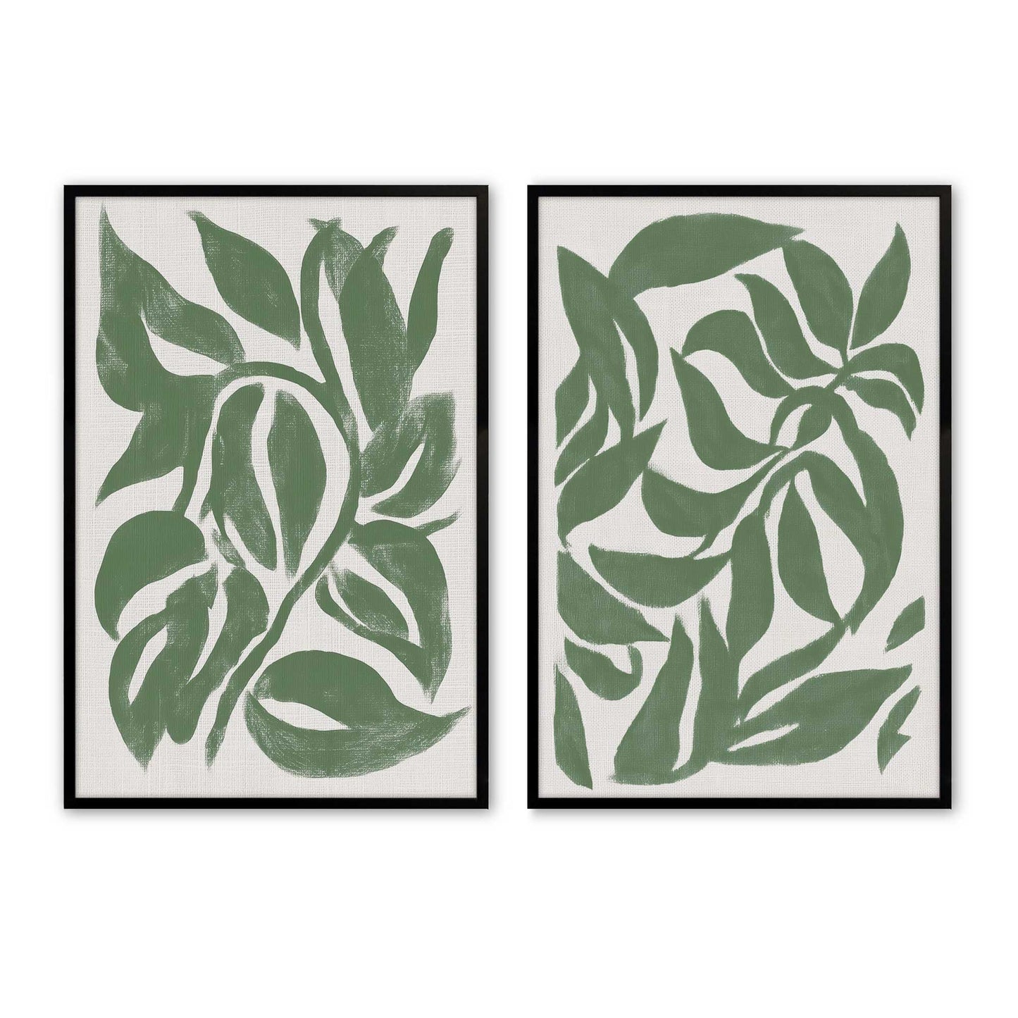 [Color:Satin Black], Picture of art in a Satin Black frame