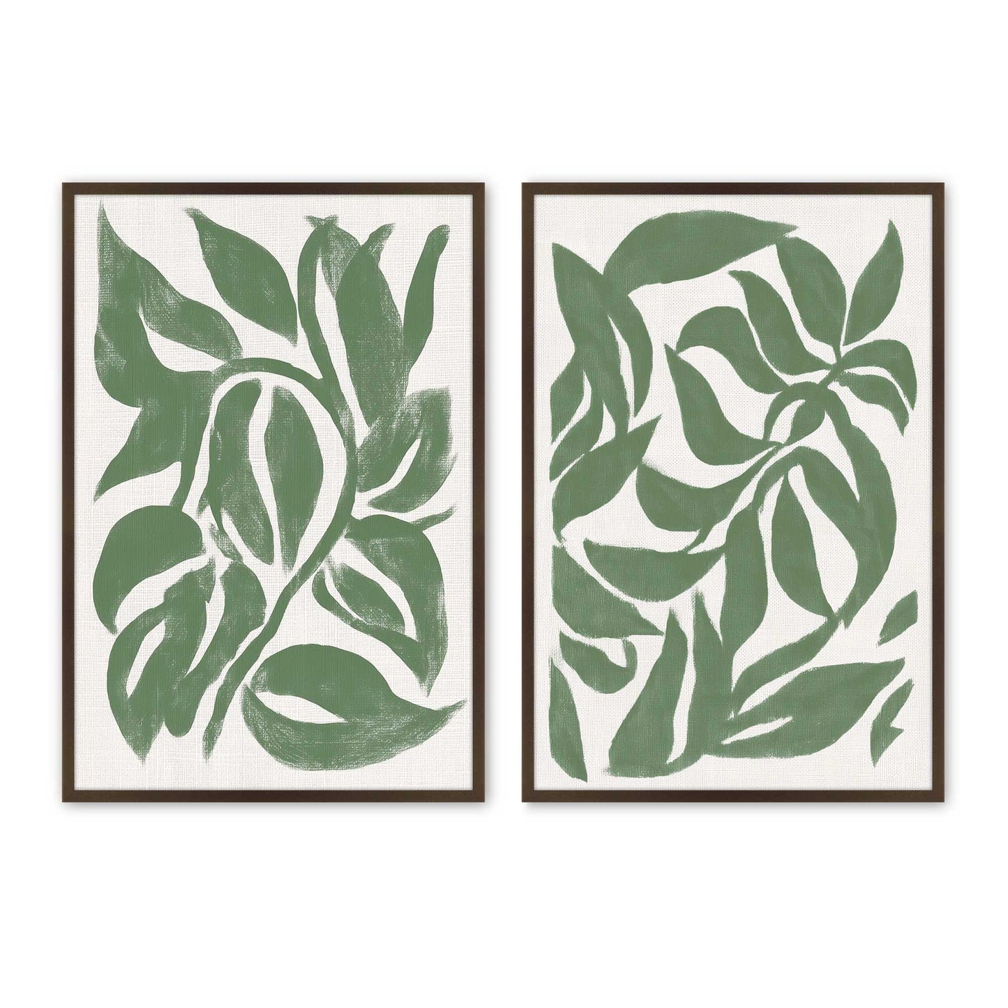 [Color:Belvinder Brown], Picture of art in a Belvinder Brown frame