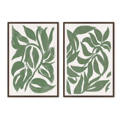 [Color:Belvinder Brown], Picture of art in a Belvinder Brown frame