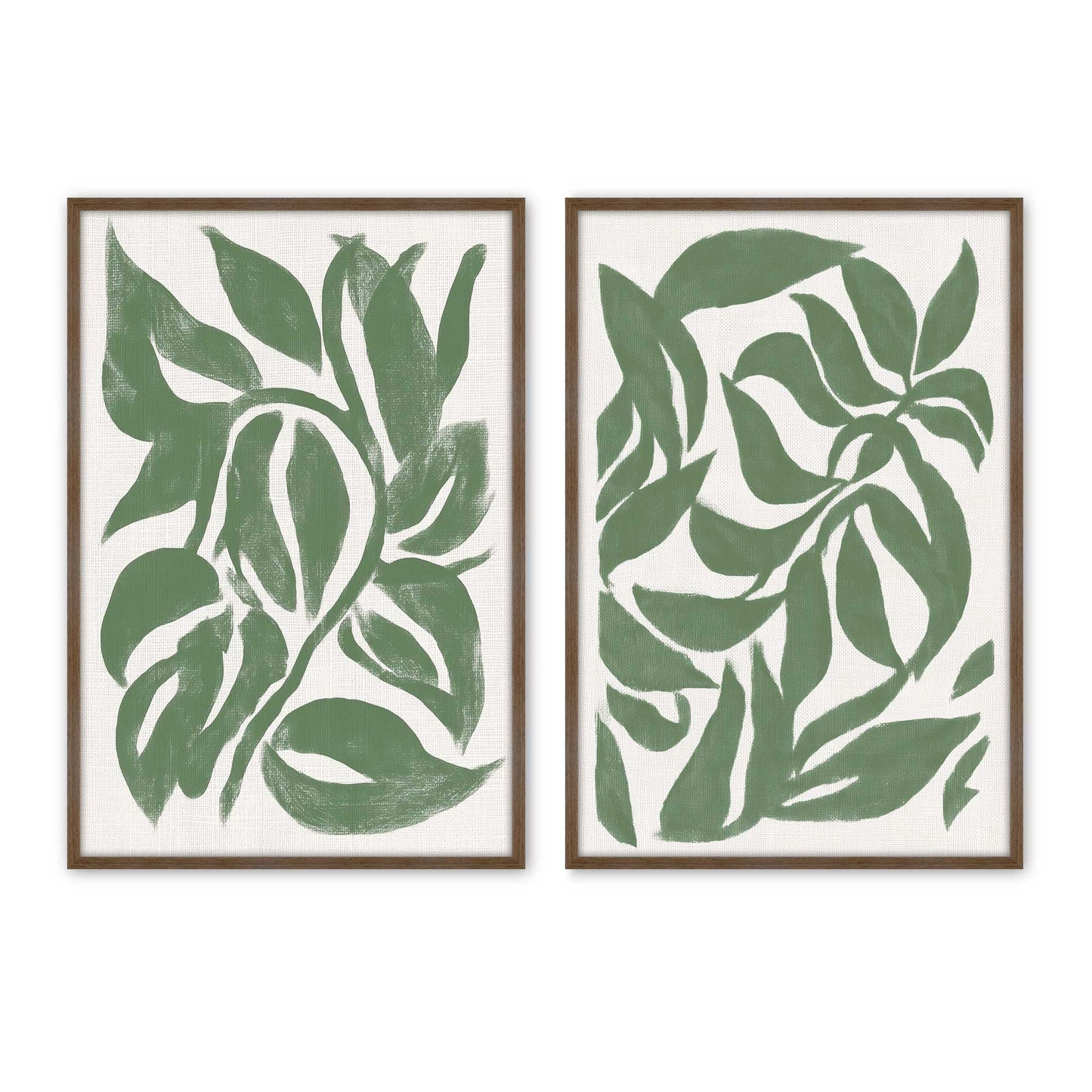 [Color:Walnut], Picture of art in a Walnut frame