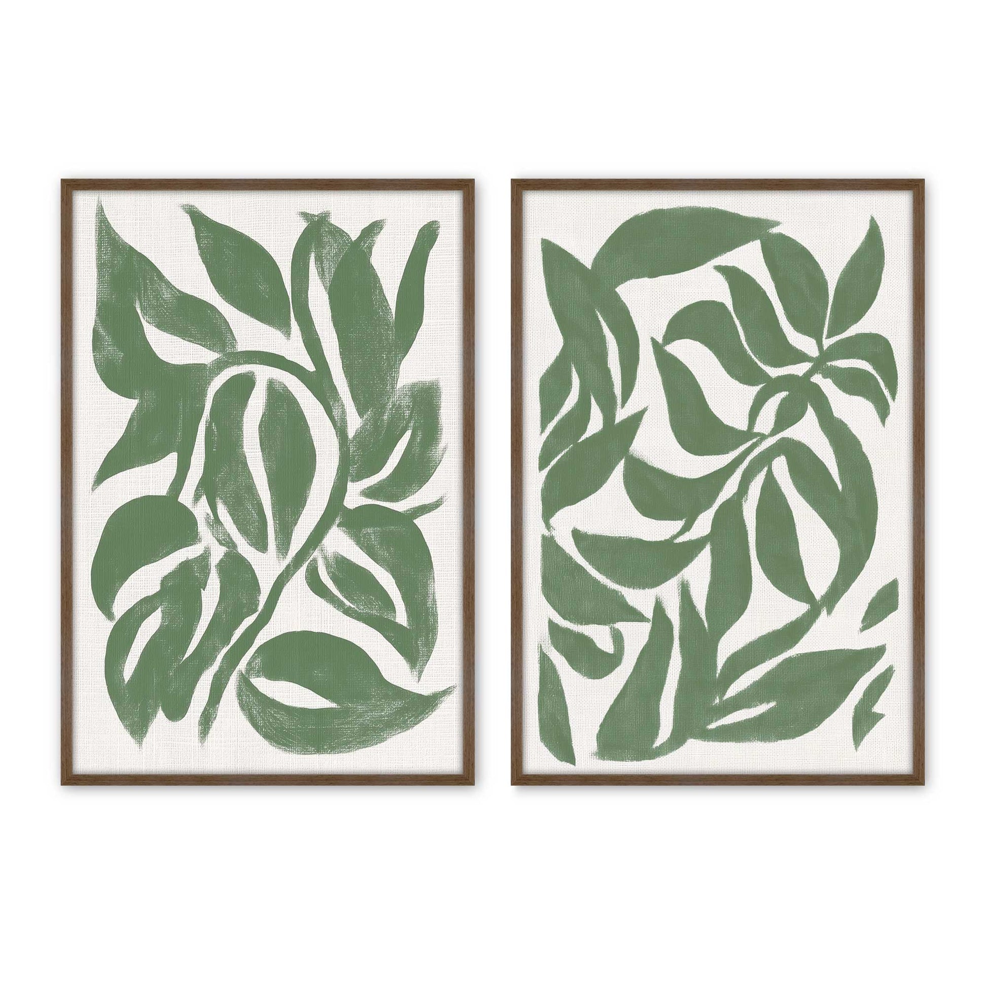 [Color:Walnut], Picture of art in a Walnut frame