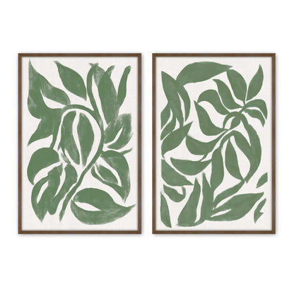 [Color:Walnut], Picture of art in a Walnut frame