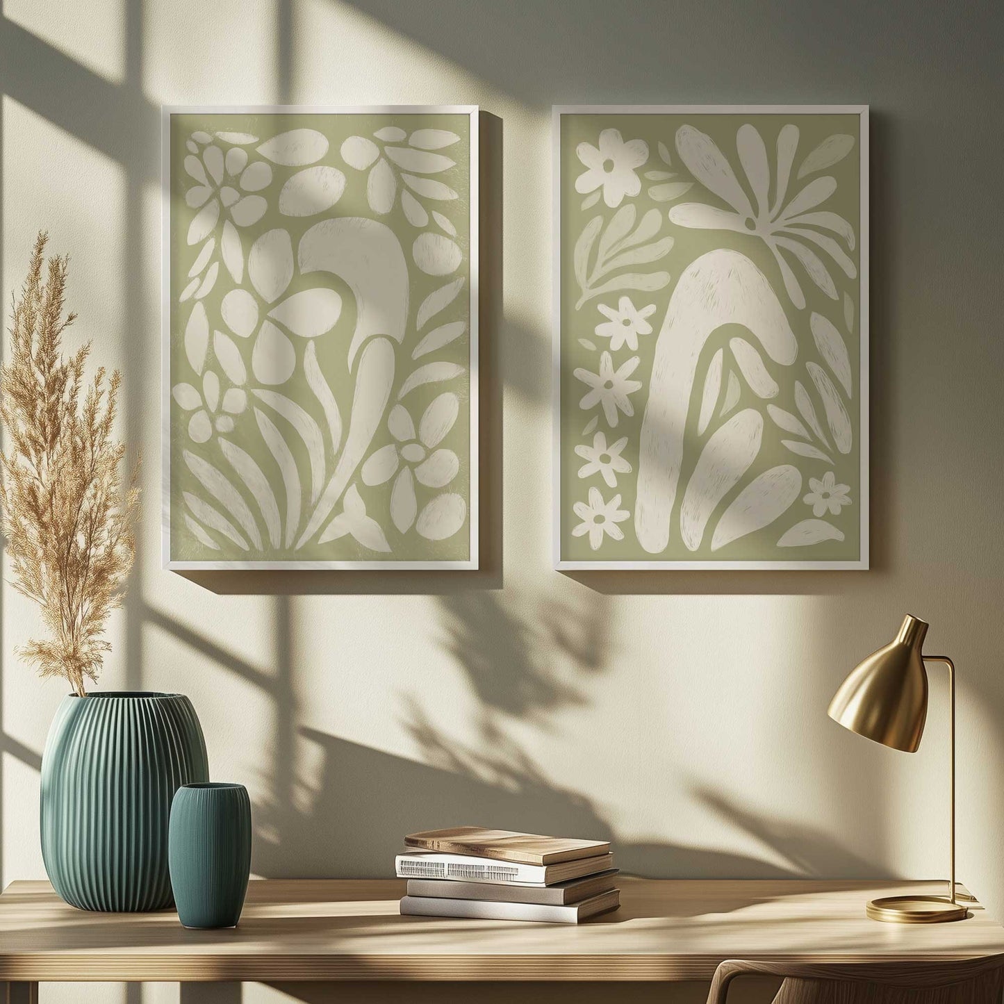 [Color:Satin Black], Picture of art in a Satin Black frame