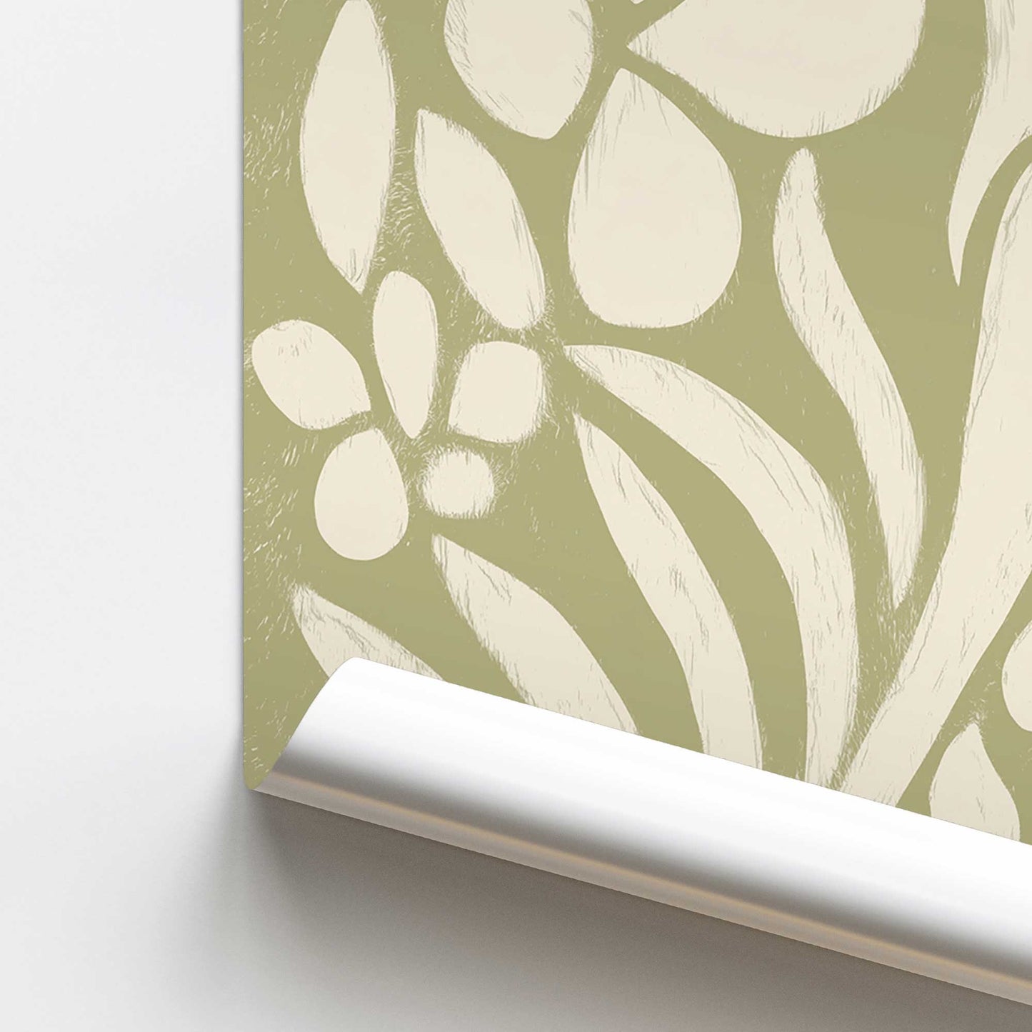 [color:Rolled Print], Picture of close up of art