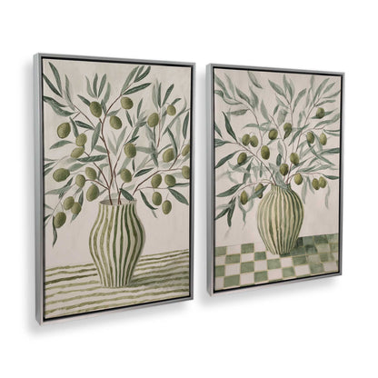 [Color:Polished Chrome], Picture of art in a Polished Chrome frame at an angle