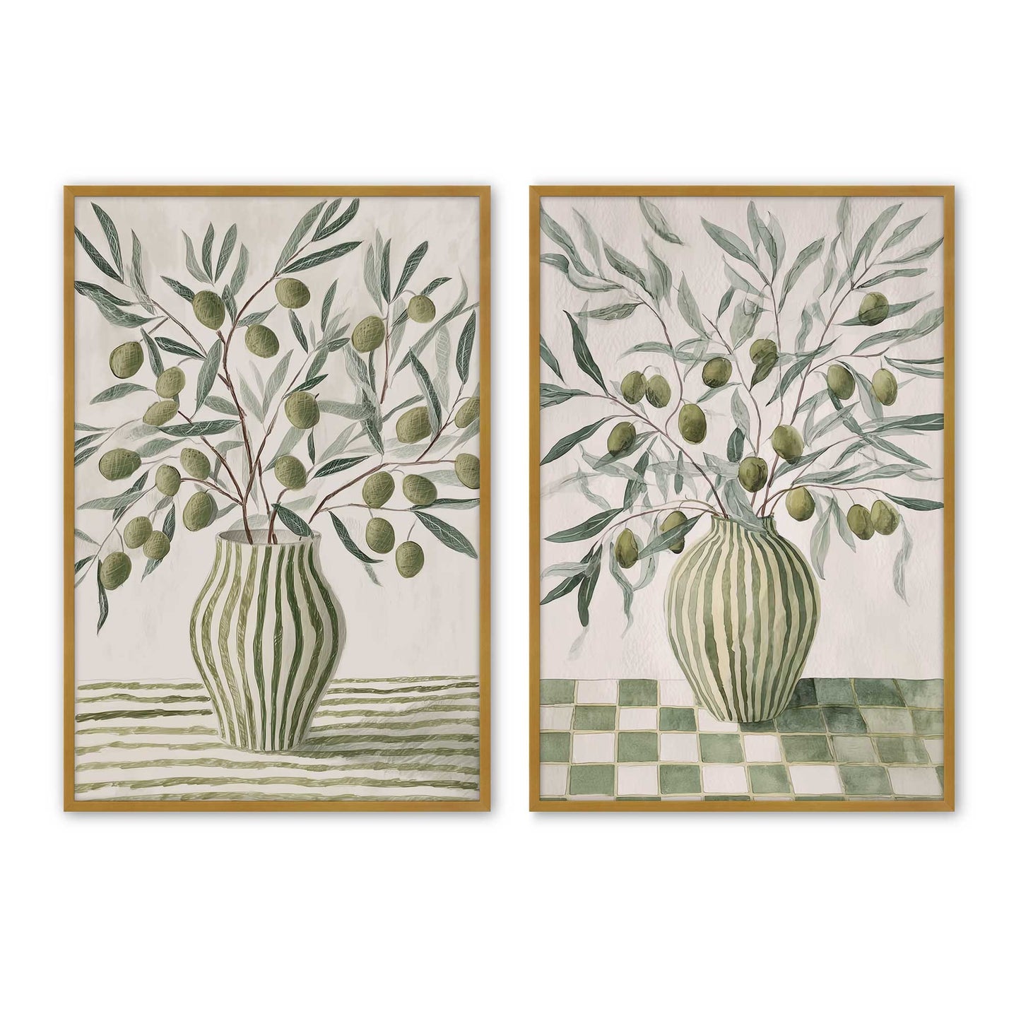 [Color:Polished Gold], Picture of art in a Polished Gold frame