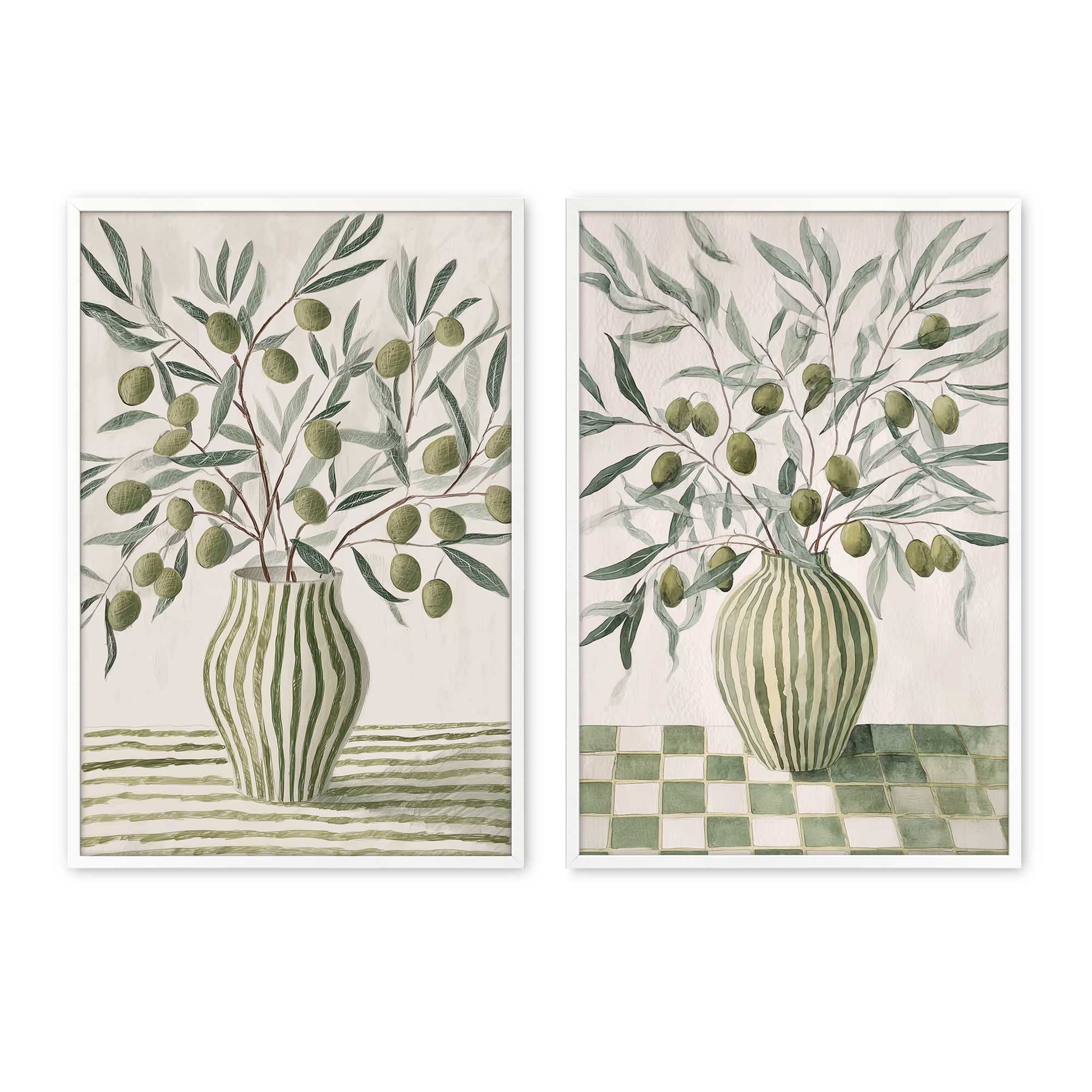 [Color:Opaque White], Picture of art in a Opaque White frame