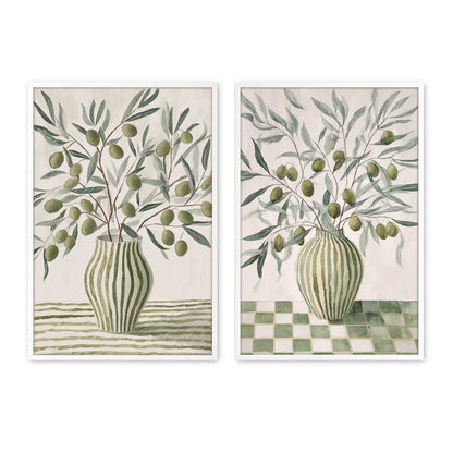 [Color:Opaque White], Picture of art in a Opaque White frame