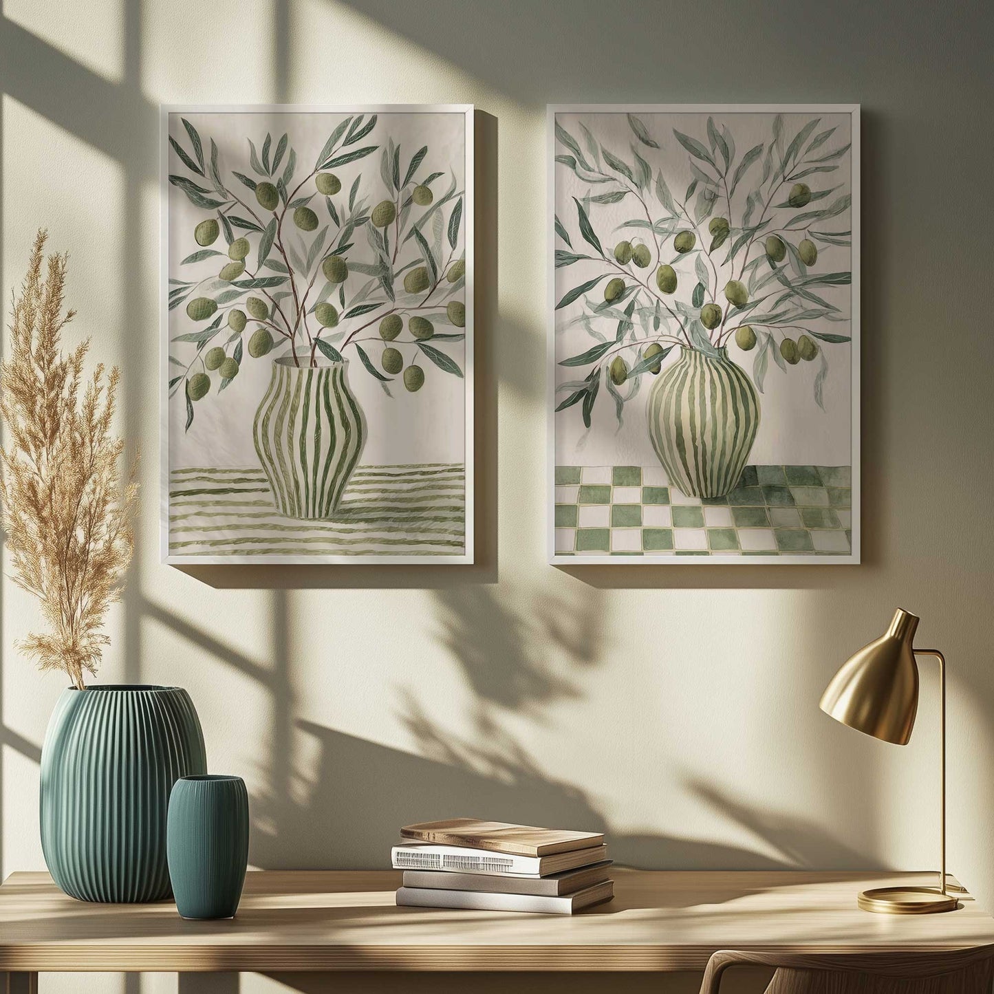[Color:American Maple], Picture of art in a American Maple frame