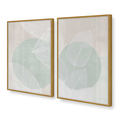 [Color:Polished Gold], Picture of art in a Polished Gold frame at an angle