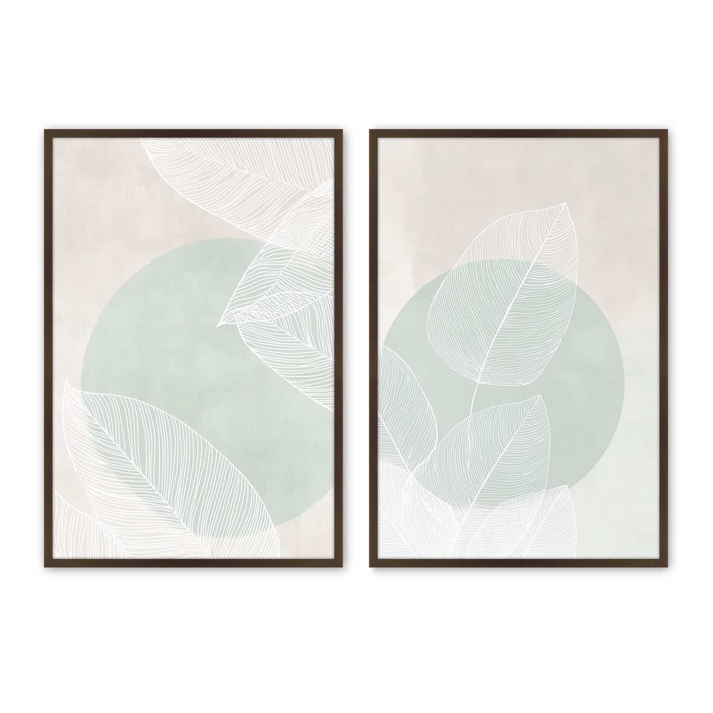 [Color:Belvinder Brown], Picture of art in a Belvinder Brown frame