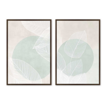 [Color:Belvinder Brown], Picture of art in a Belvinder Brown frame