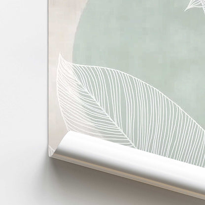 [color:Rolled Print], Picture of close up of art