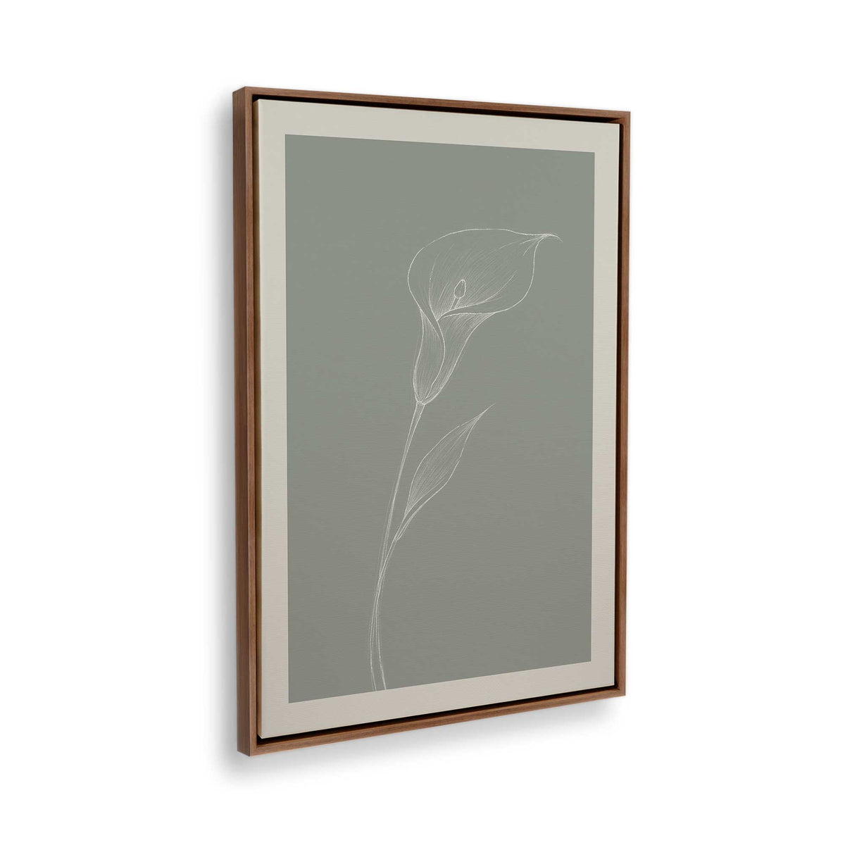 [Color:Walnut], Picture of the corner of the art
