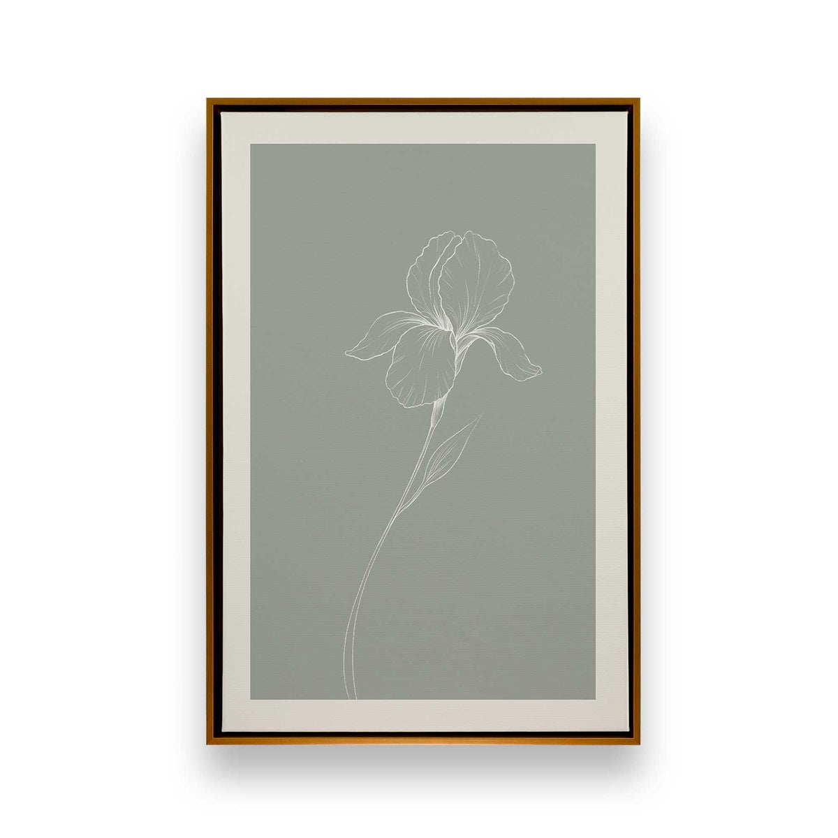 [Color:Polished Gold], Picture of art in a Polished Gold frame