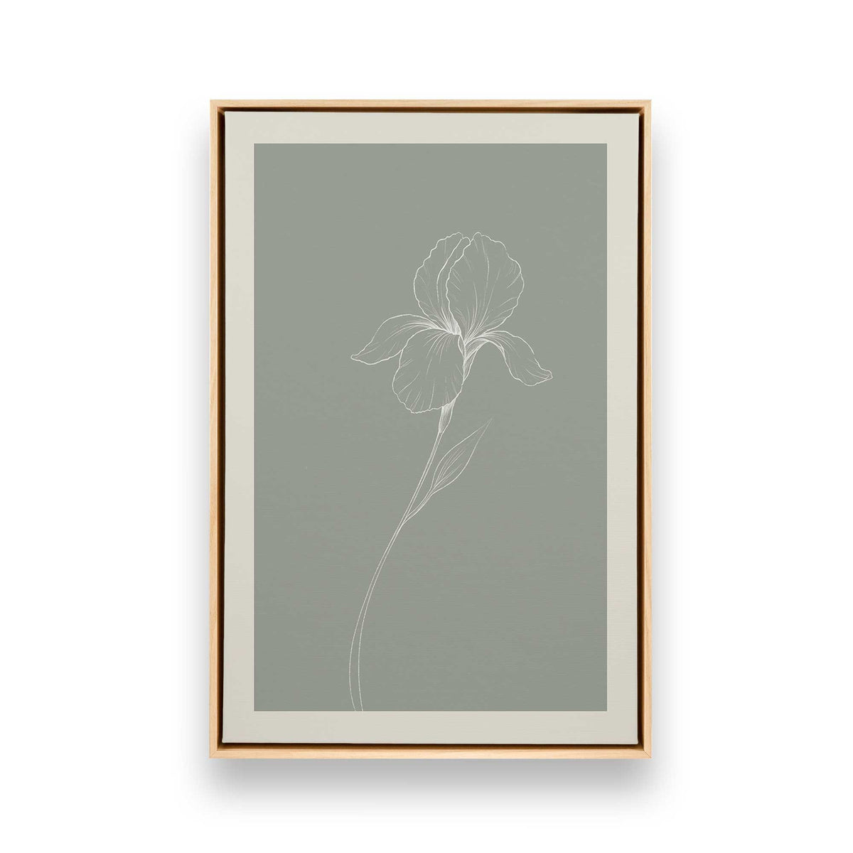 [Color:American Maple], Picture of art in a American Maple frame