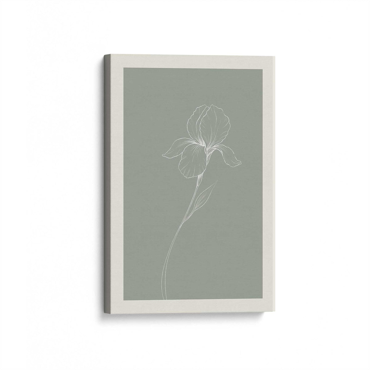 [Color:Stretched Canvas], Picture of art at an angle
