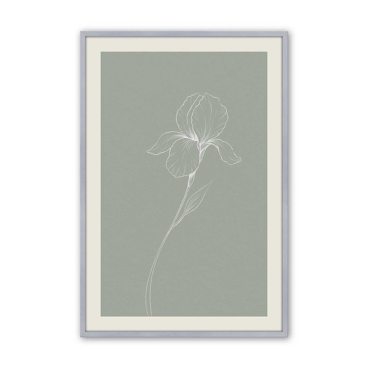 [Color:Polished Chrome], Picture of art in a Polished Chrome frame