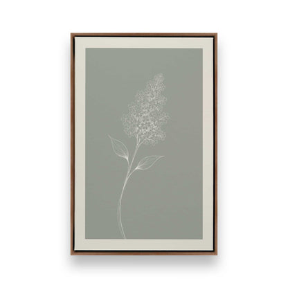 [Color:Walnut], Picture of art in a Walnut frame