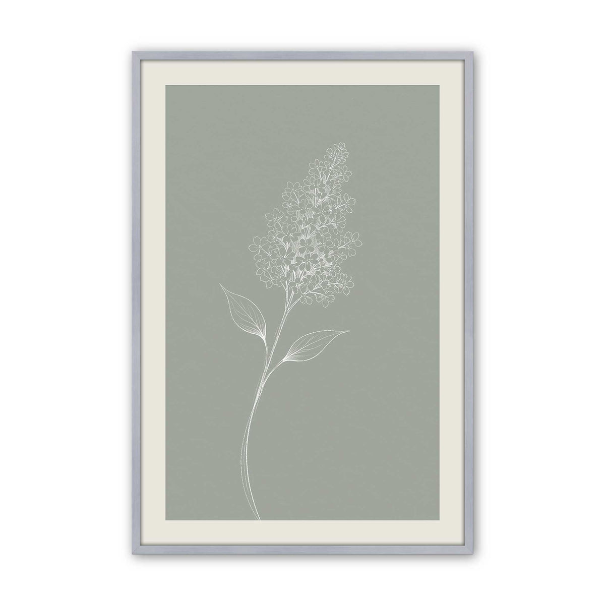 [Color:Polished Chrome], Picture of art in a Polished Chrome frame