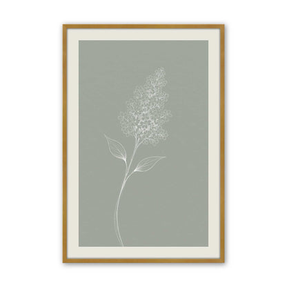 [Color:Polished Gold], Picture of art in a Polished Chrome frame
