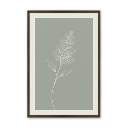 [Color:Belvinder Brown], Picture of art in a Polished Chrome frame