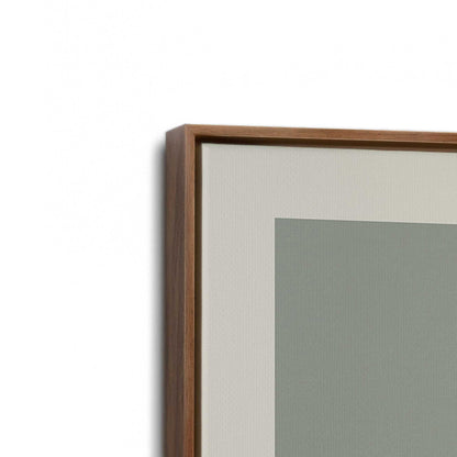 [Color:Walnut], Picture of art in a Walnut frame at an angle