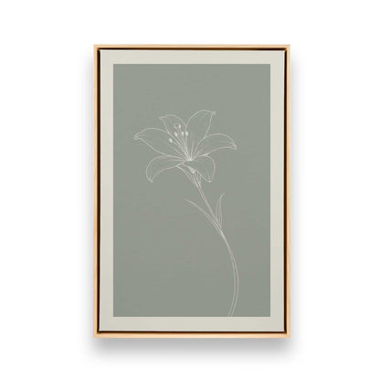 [Color:American Maple], Picture of art in a American Maple frame