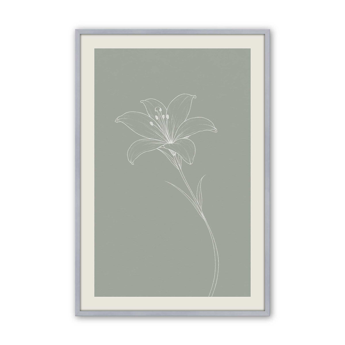[Color:Polished Chrome], Picture of art in a Polished Chrome frame