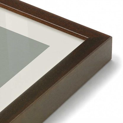 [Color:Belvinder Brown], Picture of art in a Polished Chrome frame at an angle
