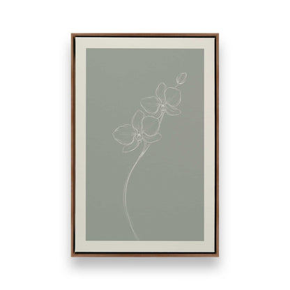 [Color:Walnut], Picture of art in a Walnut frame