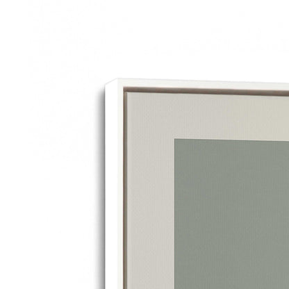 [Color:Opaque White], Picture of art in a White frame at an angle