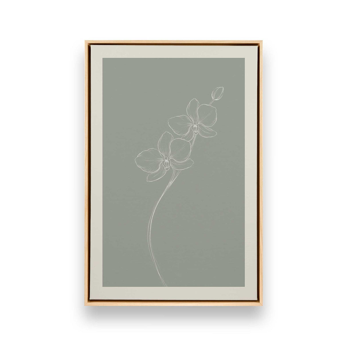 [Color:American Maple], Picture of art in a American Maple frame