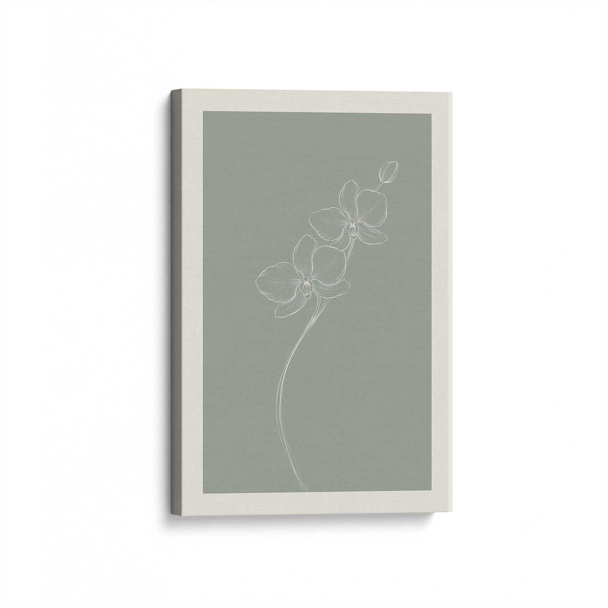 [Color:Stretched Canvas], Picture of art at an angle